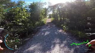 firetower approach and arrival with small...