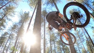 RIDING MTB AT CAFESIDE TRAILS!!!