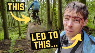 NOT AGAIN!  Huge crash...