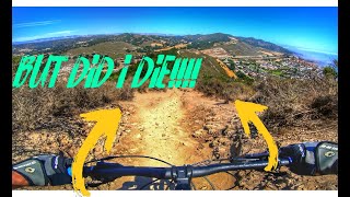 Mountain Bike Down Avila Ridge of Death!!!!