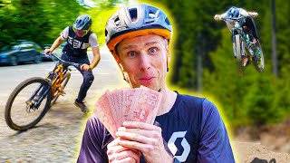 I Challenged These Mountain Bikers For $1,000