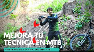 TÉCNICA en TRIALERAS de GRAN DESNIVEL...