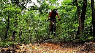 Lake Degray mountain biking part 1