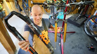 IT WAS TIME...FOR A BIKE OVERHAUL (brake...