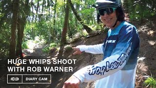 HUGE WHIPS WITH ROB WARNER | Odub's Diary cam...