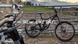 New Bike Day! | Mountain Biking in The Lake...