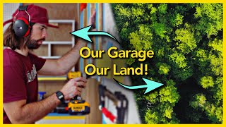 Building Out The Garage of Our New Home!