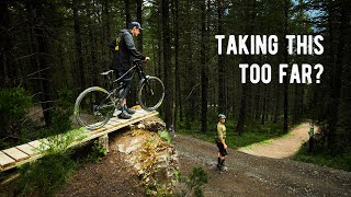 Attempting my first road gap...