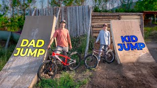 Building our NEW Backyard Dirt Jump Line with...