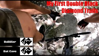 My First Double Black Diamond Trail! On a...