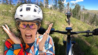 Pro Mountain Bikers Ride E-Bikes for the First...