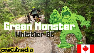 THE GREEN MONSTER in WHISTLER, BC CANADA...