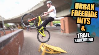 SICK URBAN MTB FREERIDE HITS AND FULL SPEED...