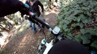 Down Dimond Canyon Switch Backs