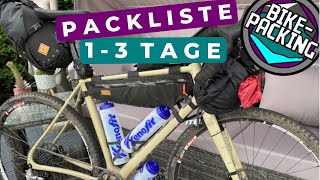 Was nehme ich auf Bikepacking Touren mit |...