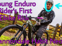 Young, Fast Enduro Rider, First E-bike Ride....