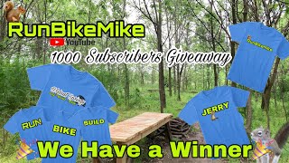 WE HAVE A WINNER!!!: The 1000 Subscriber...