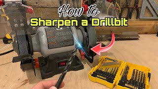 HOW TO HAND SHARPEN A DRILLBIT