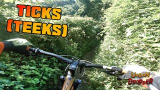 Mountain Biking in Hartshorne Woods Park NJ