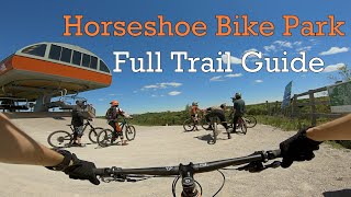 Horseshoe Bike Park 2020 - All 10 Trails POV