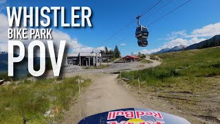 FIRST WHISTLER BIKE PARK POV OF THE SEASON:...