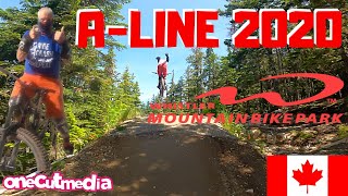 A-LINE in 2020 at WHISTLER MOUNTAIN BIKE PARK ...