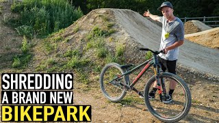 SHREDDING A NEW JUMP PARK// PHOENIX  CYCLE WORKS