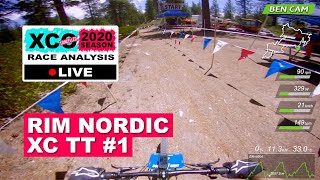 2020 Rim Nordic XC TT #1 | Race Analysis Live...