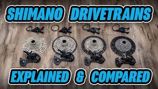 Shimano Drivetrain Comparison - XTR vs. XT vs....