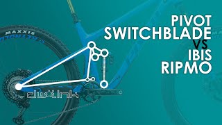 Pivot SWITCHBLADE vs Ibis RIPMO DW-LINK...