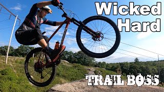RIDING A WICKED HARD MOUNTAIN BIKE TRAIL |...