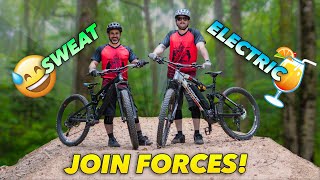 Doing E-Bike Laps with Johnny (except I'm not...