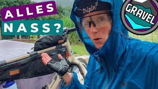 Dauerregen | Gravelbike Bikepacking Taschen im...