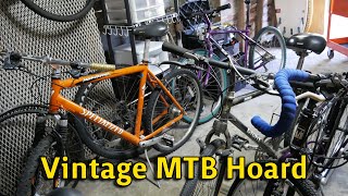 My Vintage Mountain Bike Collection (Hoard)