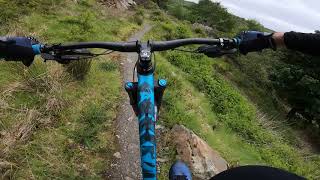 Gallows Hill downhill MTB. Lewis Castle...