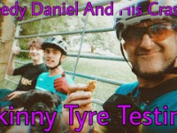Dan Speeds up & Testing SKINNY TYRES!