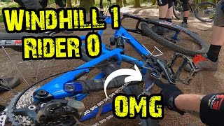 Windhill EPIC Shred - OMG - The Bike Snapped!!!!