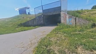 from Schuckertlinna, under underpass at Krosby...