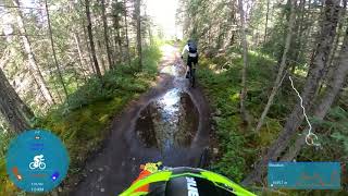Jasper Mountain Biking: Overlander Trail, July...