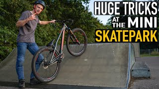 SENDING MASSIVE TRICKS ON SMALL RAMPS// THE...