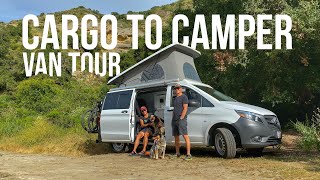 Van Tour: Mercedes Metris conversion camper...