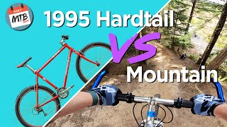1995 Retro Mountain Bike Vs Modern Trails