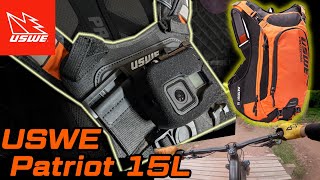 USWE Patriot 15L with Action Camera Mount!
