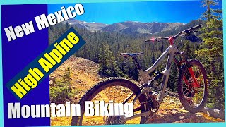 Mountain Biking NM Alpine - East Fork to Lost...