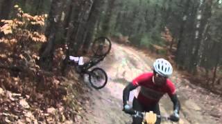 Mountain Bike Crash Iceman Crash #2