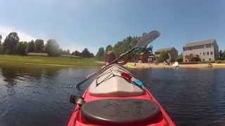 Avery Kayaking For 1st Time