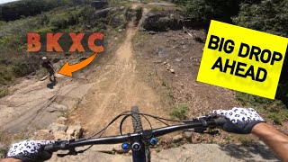 Attempting my biggest drop on a Trail Bike! |...