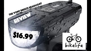 The Vont Breeze Bike Light Review