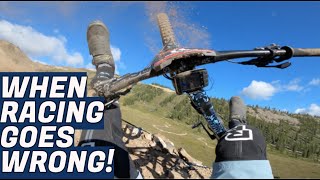 How To Lose A Race In One Turn. Crankworx...