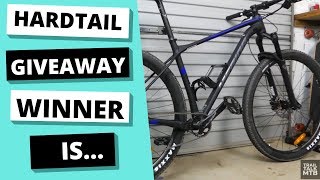 Hardtail Giveaway Winner Announcement